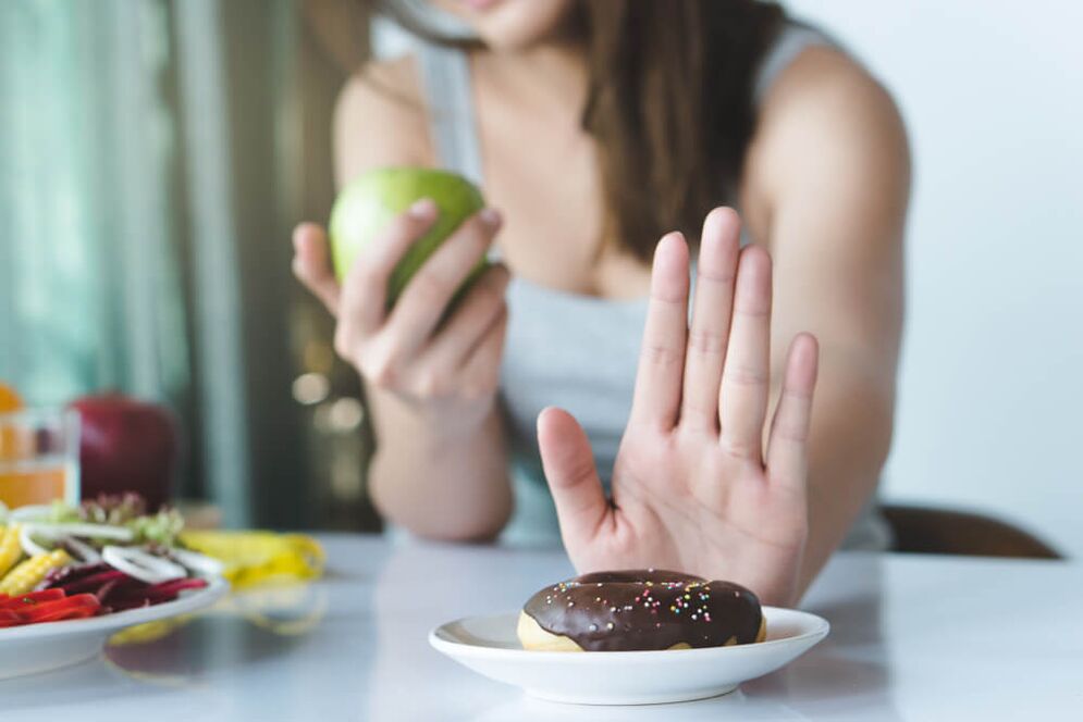 Evite los dulces en la dieta Dukan. 